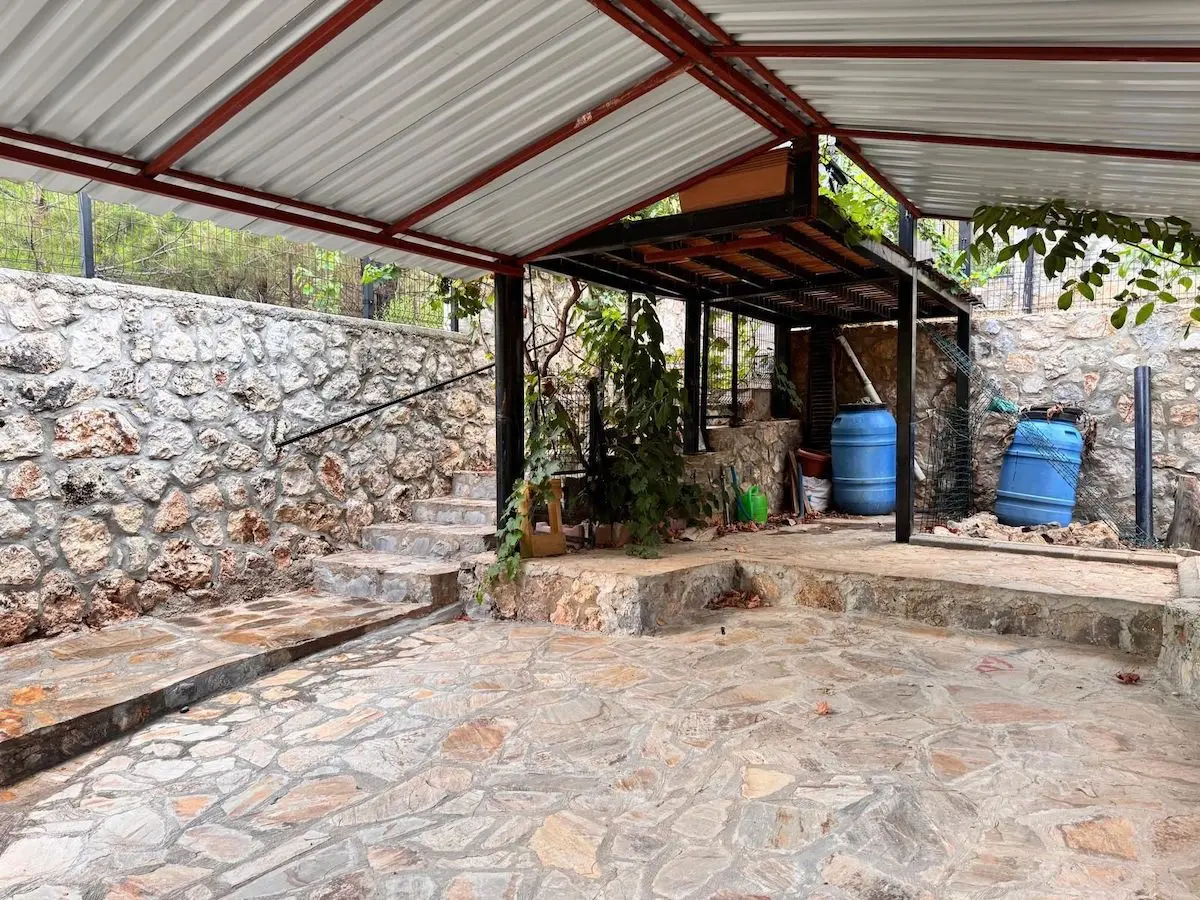 Garden area